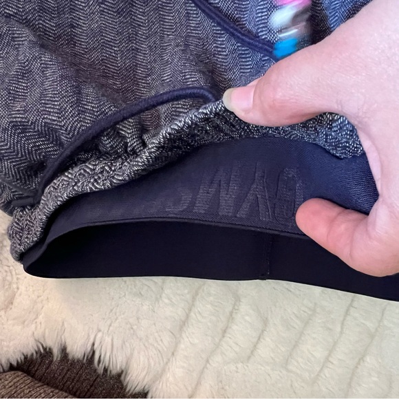 Gymshark Cotton Blend Hottie Workout Athletic Shorts (Women's M) Blue - Picture 9 of 10